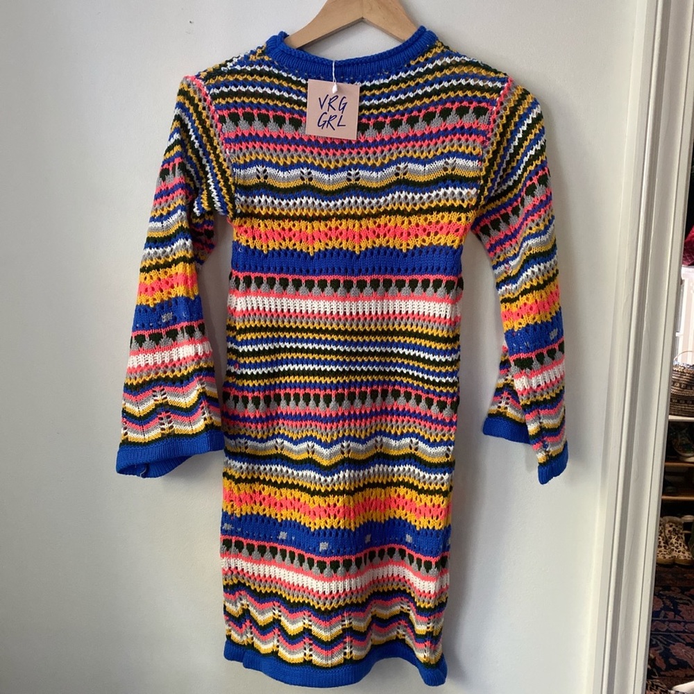 Crochet beach dress